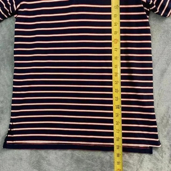 Ralph Lauren RLX Shirt Mens Size Medium Polo Embroidered Catigny Golf Striped - Picture 2 of 7